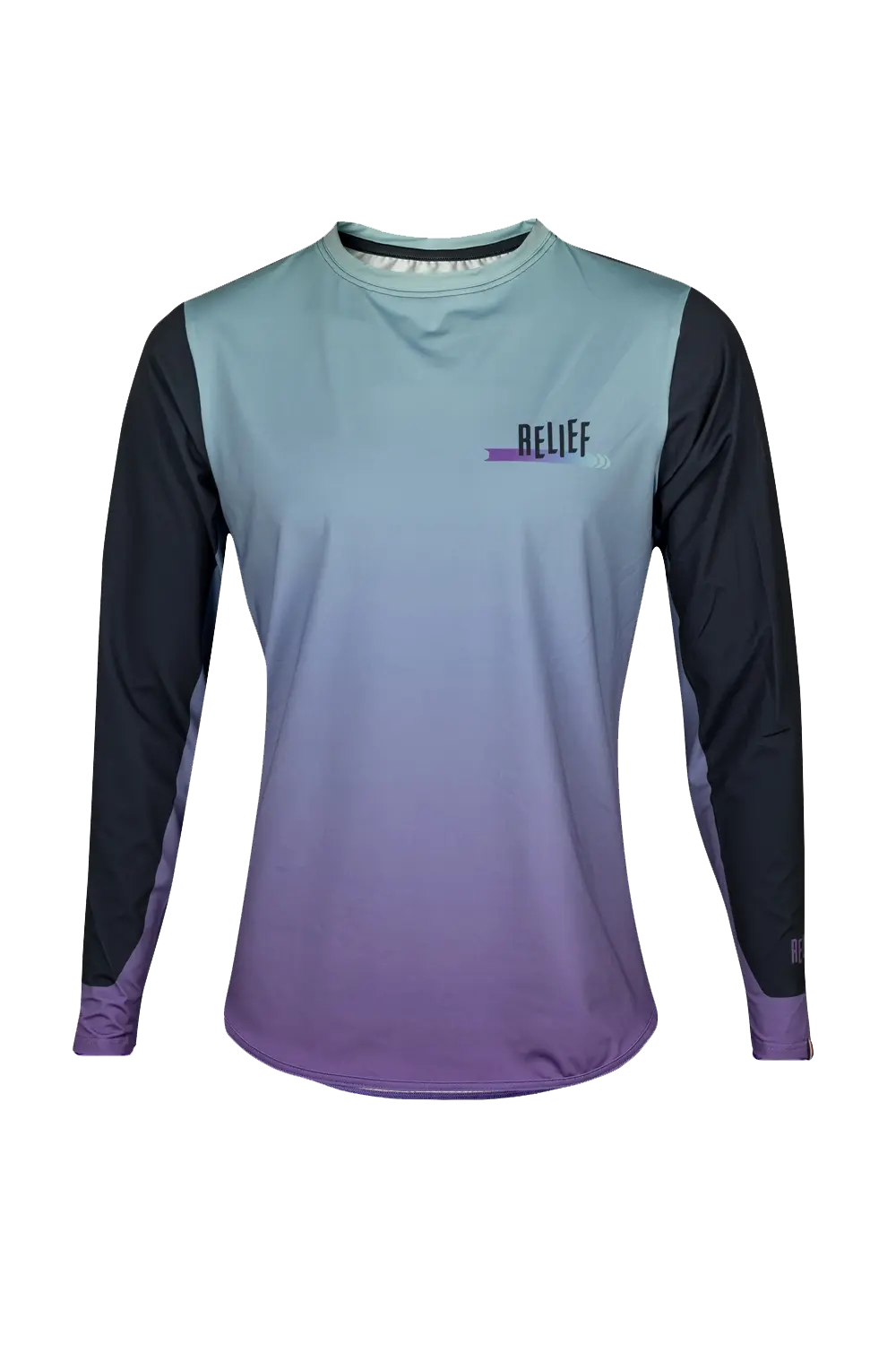 Maillot VTT homme manches longues gradient boreal face RELIEF Équipements