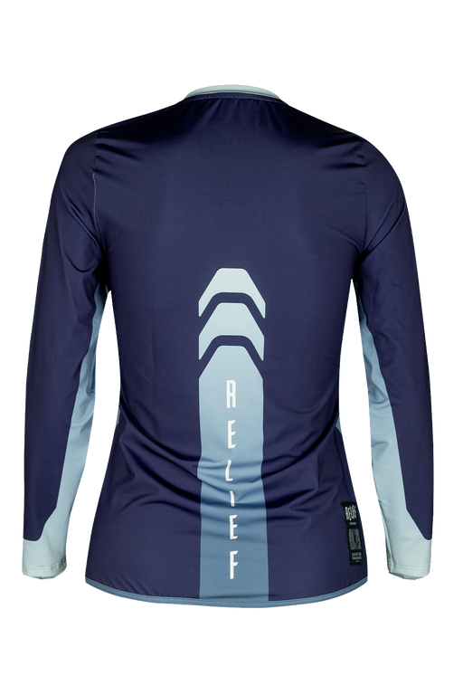 Maillot VTT femme manches longues lagon dos