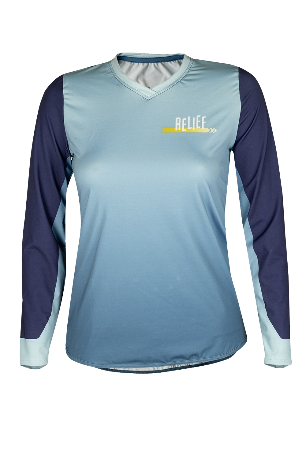 Maillot VTT femme manches longues lagon dos