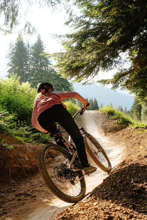 Maillot VTT Femme Manches Longues | Calade Essentiel Terracota - RELIEF Equipements