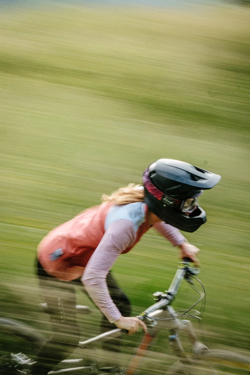 Maillot VTT Femme Manches Longues | Calade Essentiel Terracota - RELIEF Equipements