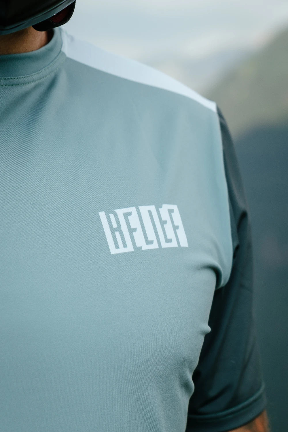 Maillot VTT Manches Courtes | Calade Essentiel Vert Pastel - RELIEF Equipements