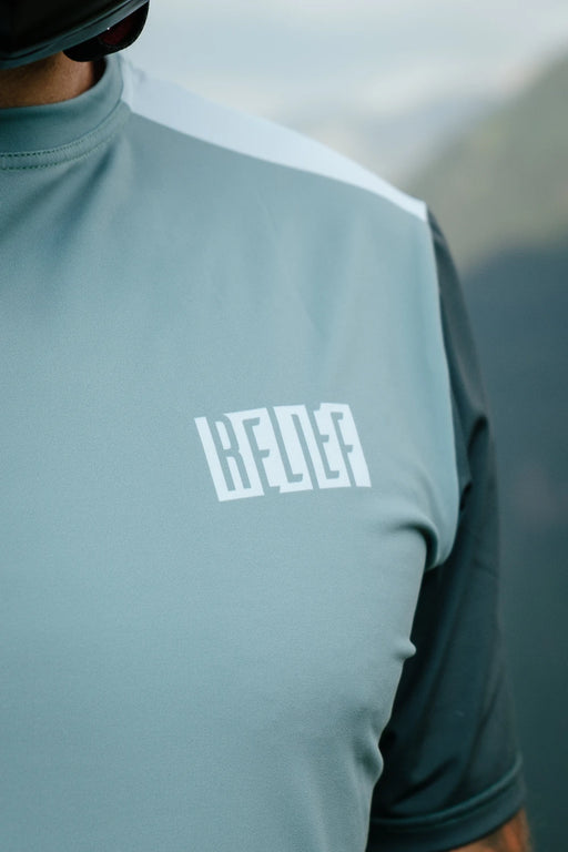 Maillot VTT Manches Courtes | Calade Essentiel Vert Pastel - RELIEF Equipements