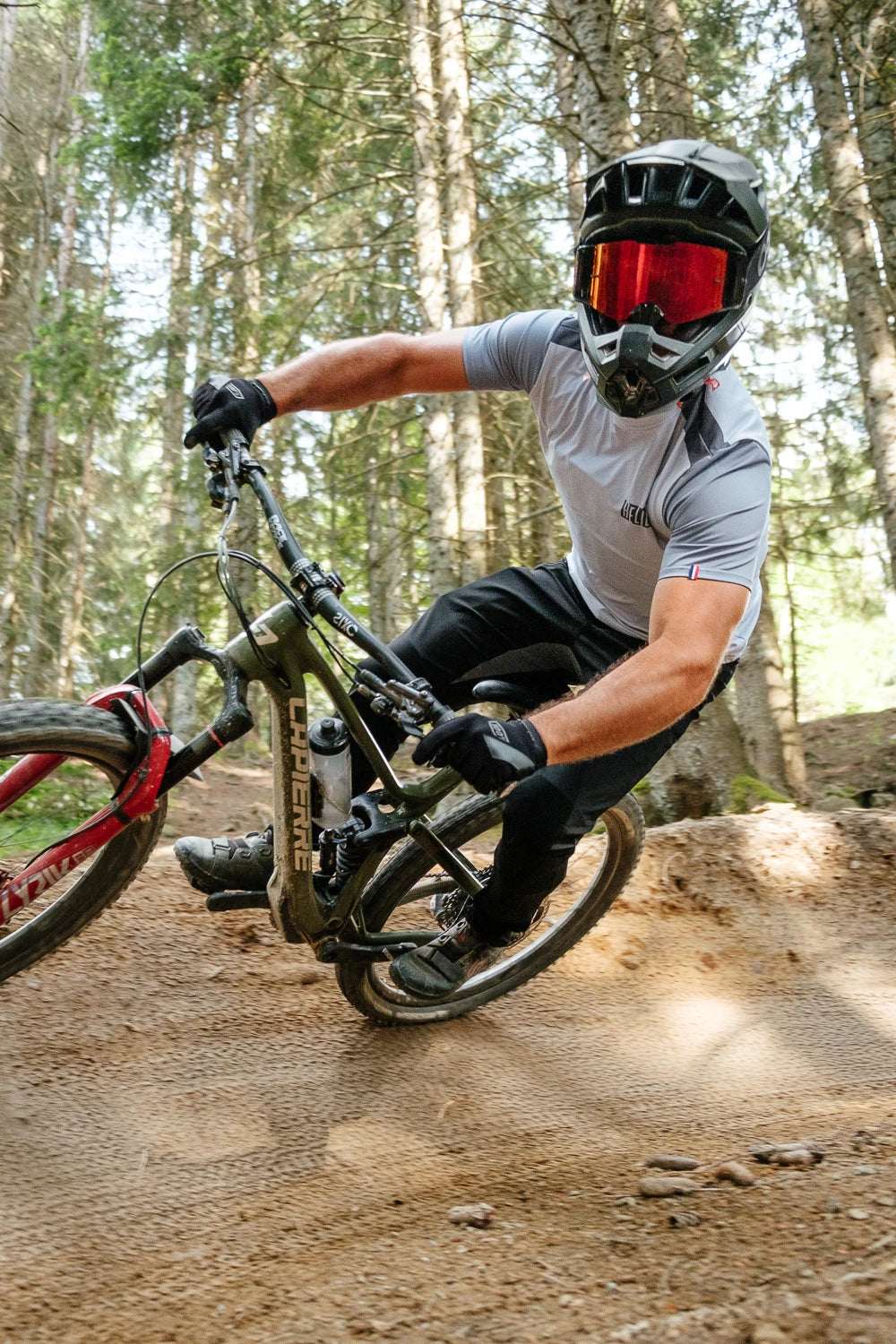 Maillot VTT Manches Courtes | Calade Essentiel Gris - RELIEF Equipements