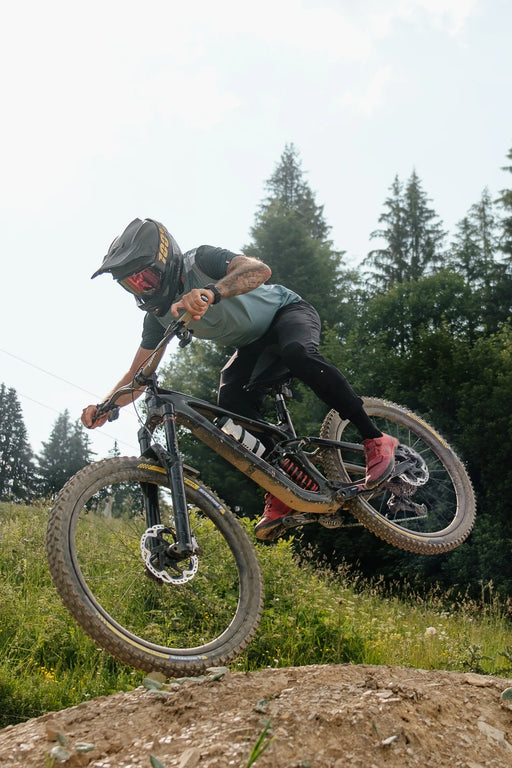 Maillot VTT Manches Courtes | Calade Essentiel Vert Pastel - RELIEF Equipements