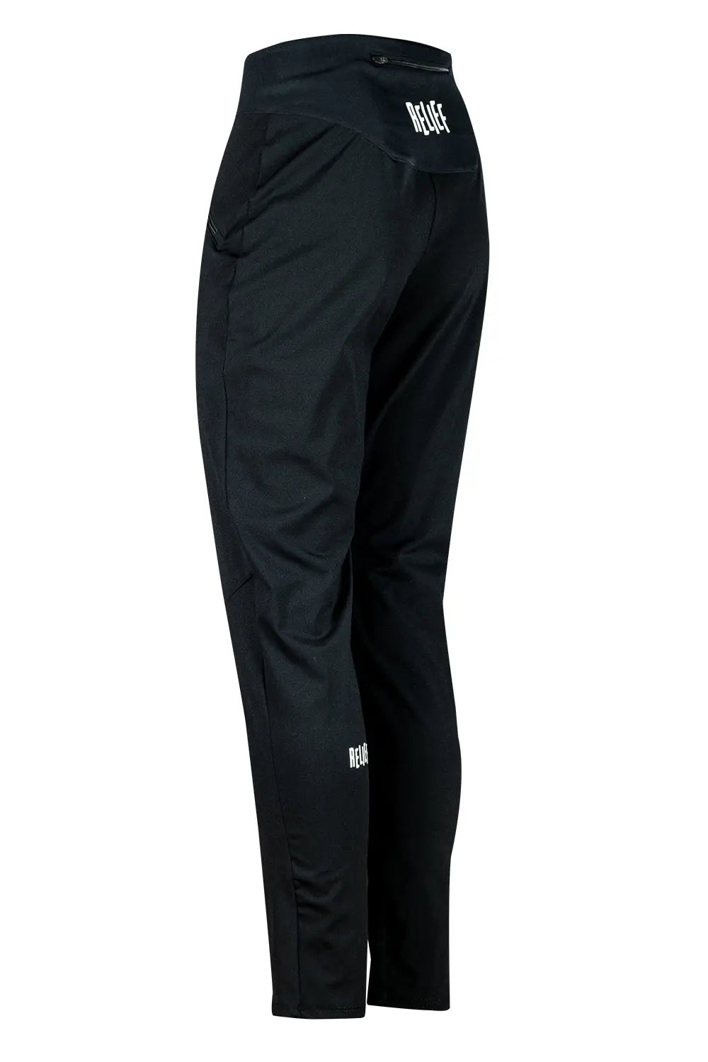 Pantalon VTT homme femme noir dos RELIEF Équipements