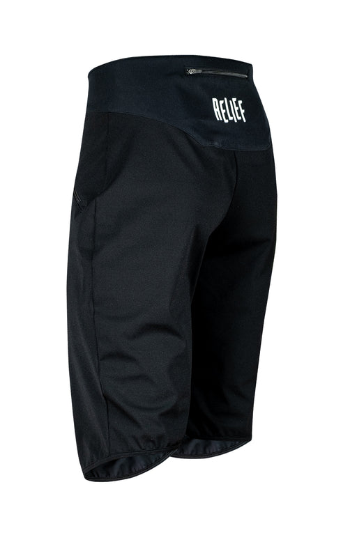 Short VTT homme femme noir face RELIEF Équipements