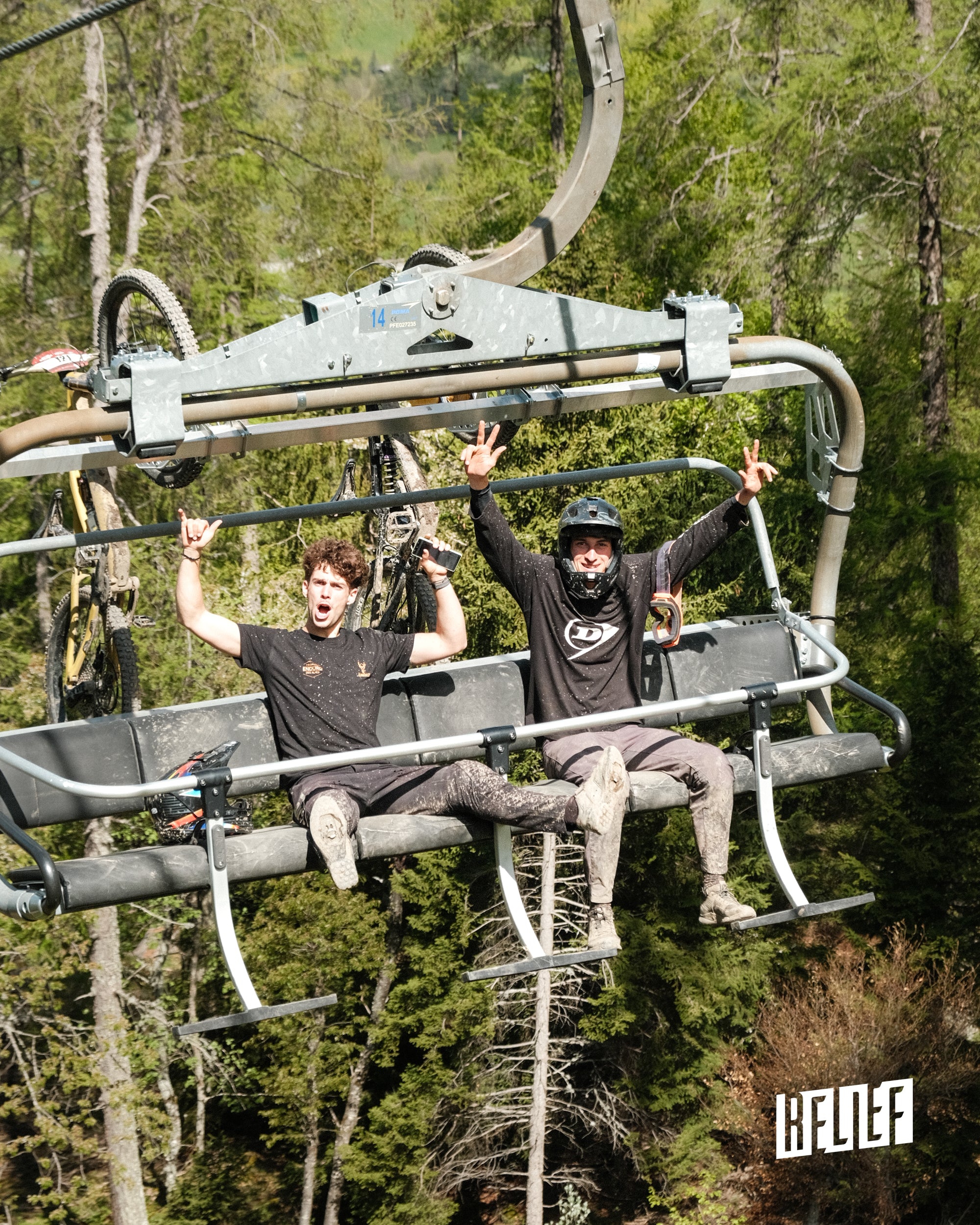 Enduro du vercors 2024 avec maillot officiel relief