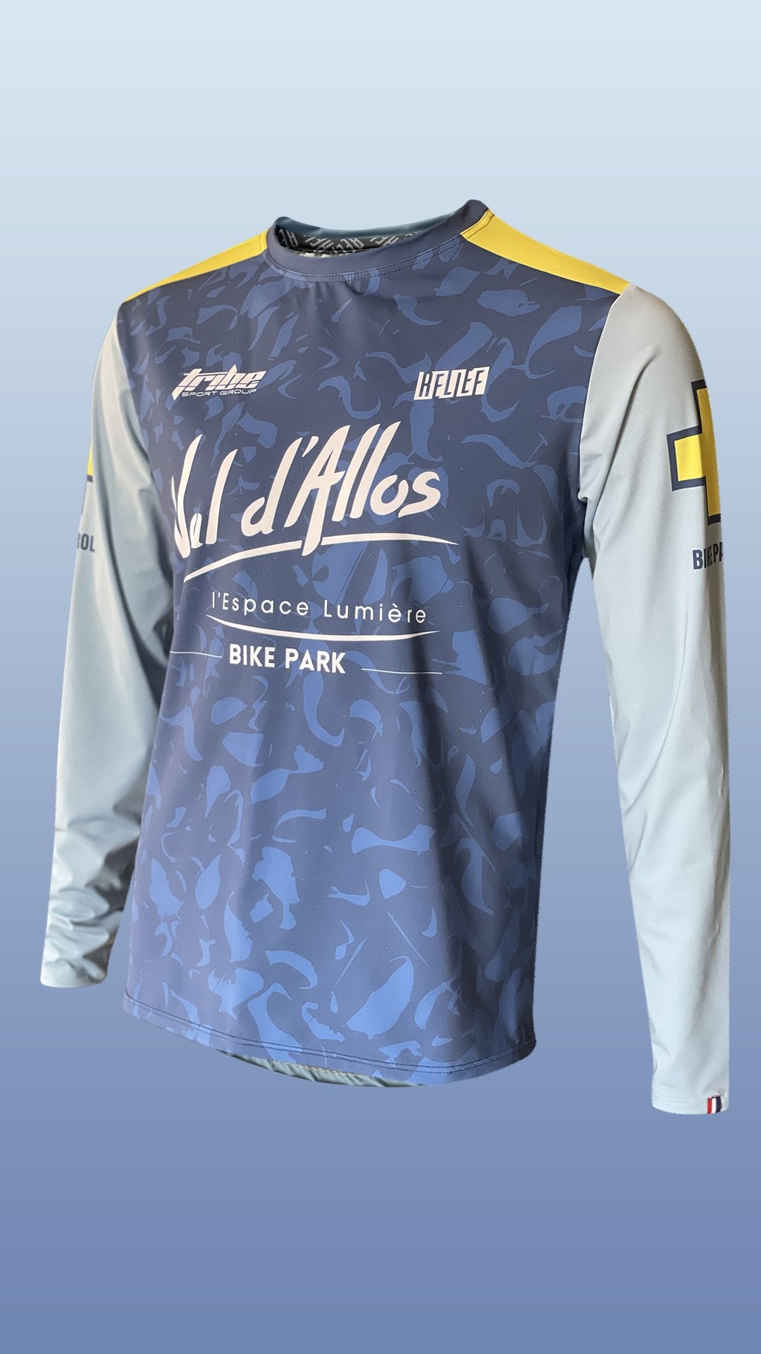maillot VTT personnalisé pour la station Bikepark Val d'Allos