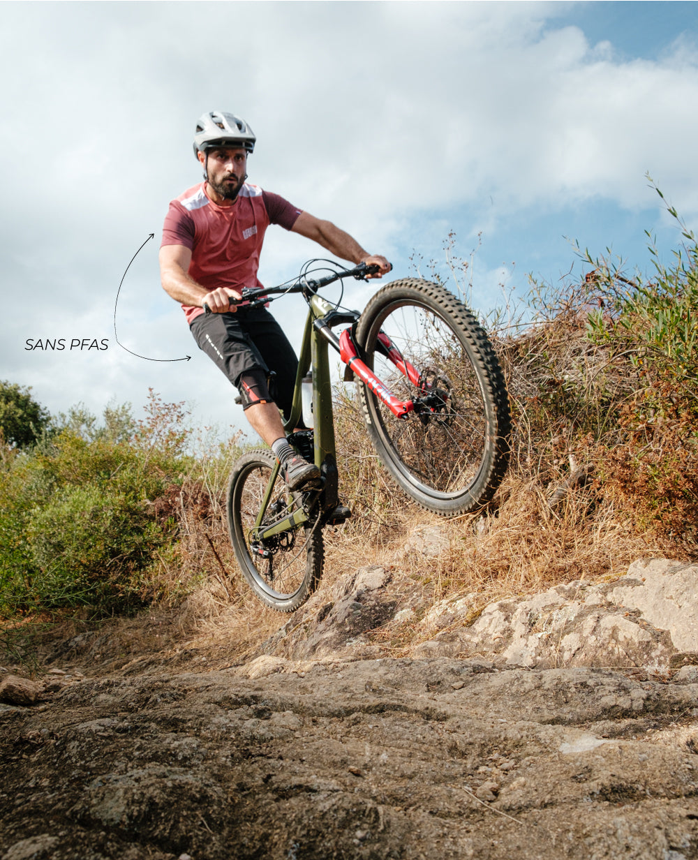 maillot vtt et short vtt sans pfas
