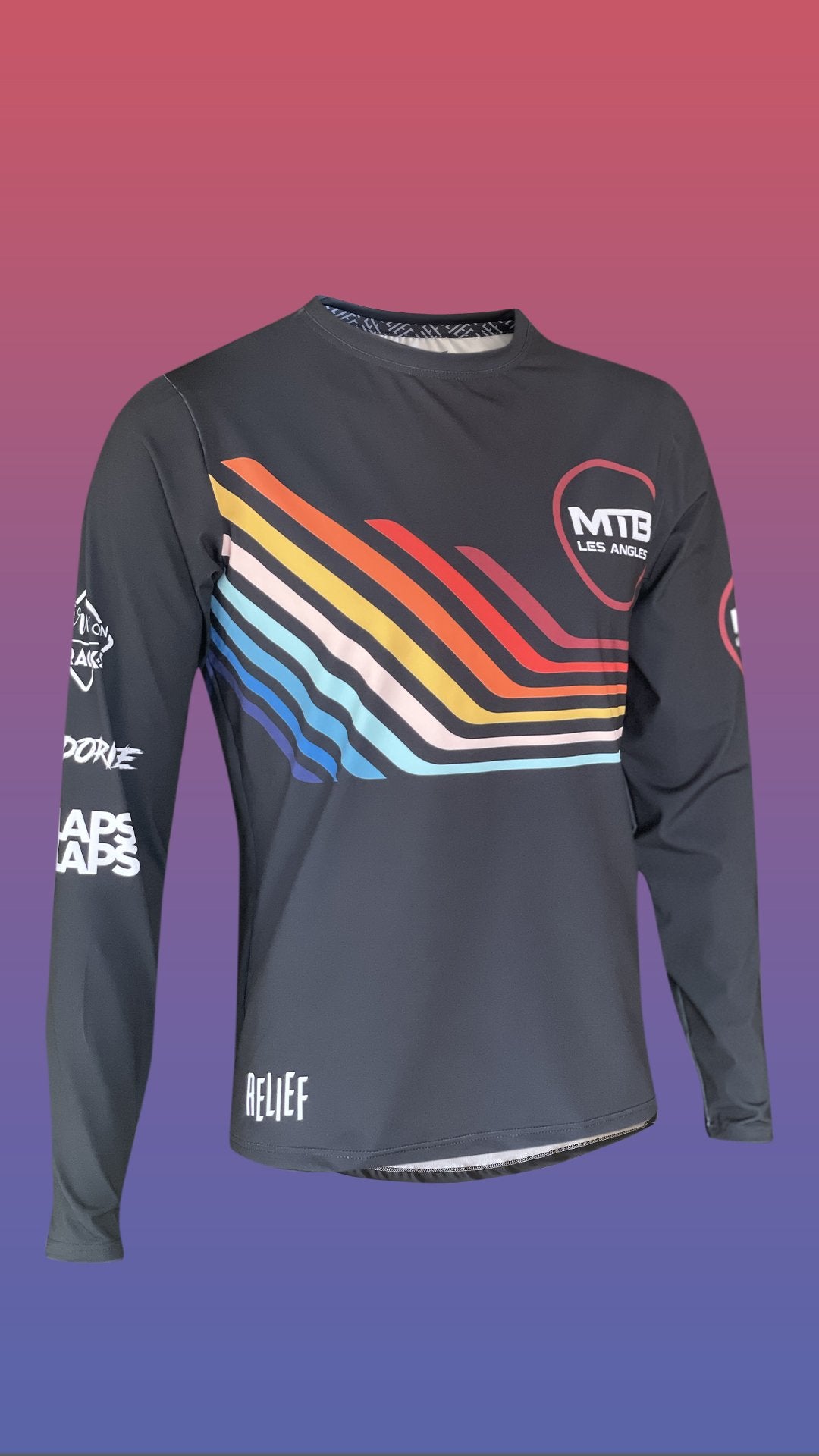 Maillot VTT club custom mtb les angles