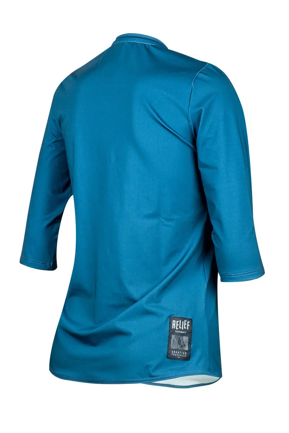 Maillot VTT Femme Manches 3/4 | Calade Turquoise - VTT - RELIEF Equipements - Maillot VTT Femme Manches 3/4 | Calade Turquoise - VTT - RELIEF Equipements - Maillot VTT femme manches 3/4 turquoise face RELIEF Équipements