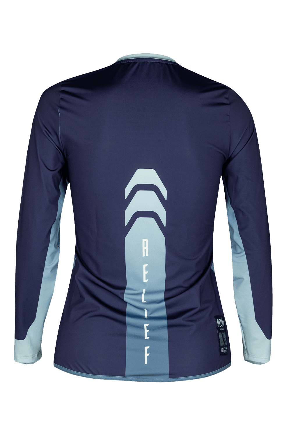 Maillot VTT Femme Manches Longues | Calade Gradient Lagon - VTT - RELIEF Equipements - Maillot VTT Femme Manches Longues | Calade Gradient Lagon - VTT - RELIEF Equipements - Maillot VTT femme manches longues lagon dos
