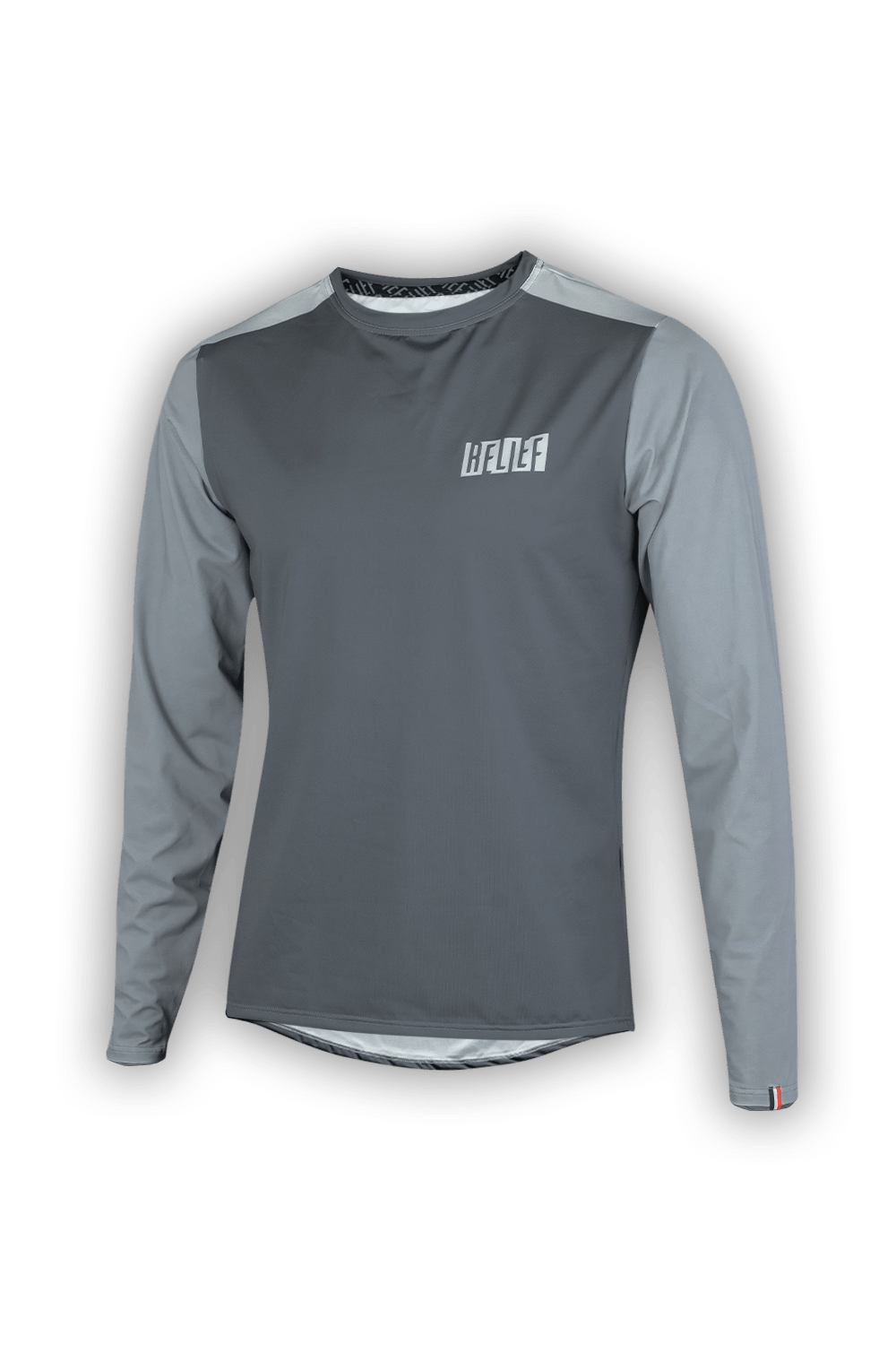 Maillot VTT Manches Longues | Calade Essentiel - VTT - RELIEF Equipements - maillot VTT gris foncé manches longues par RELIEF Équipements