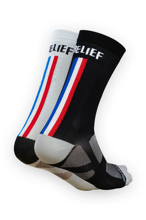 Pack Duo Chaussettes VTT | Les Nines BBR - VTT - RELIEF Equipements - Pack Duo Chaussettes VTT | Les Nines BBR - VTT - RELIEF Equipements - chaussettes made in france