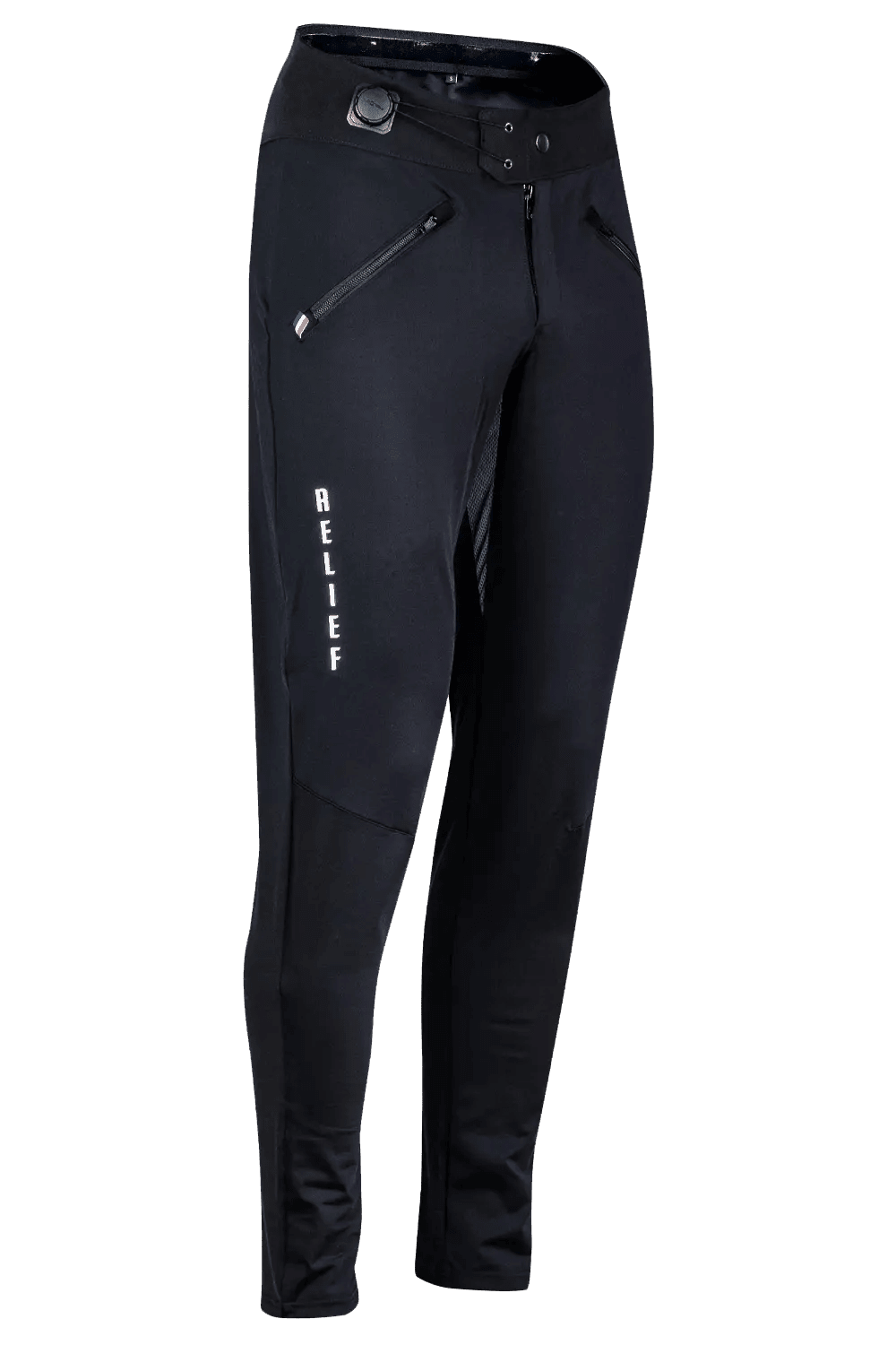Pantalon VTT | FADA V2 - VTT - RELIEF Equipements - Pantalon VTT | FADA V2 - VTT - RELIEF Equipements - Pantalon VTT homme femme noir face RELIEF Équipements